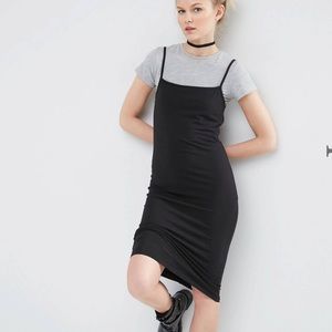 Free press T-shirt cami MIDI dress. Size small . Worn once